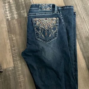 Grace in LA easy fit bootcut jeans size 29
